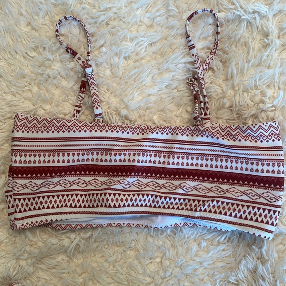High waisted bikini bandau top - Picture 6 of 8
